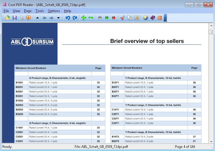 The world's smallest PDF reader to view, print, extract, and crop PDF document